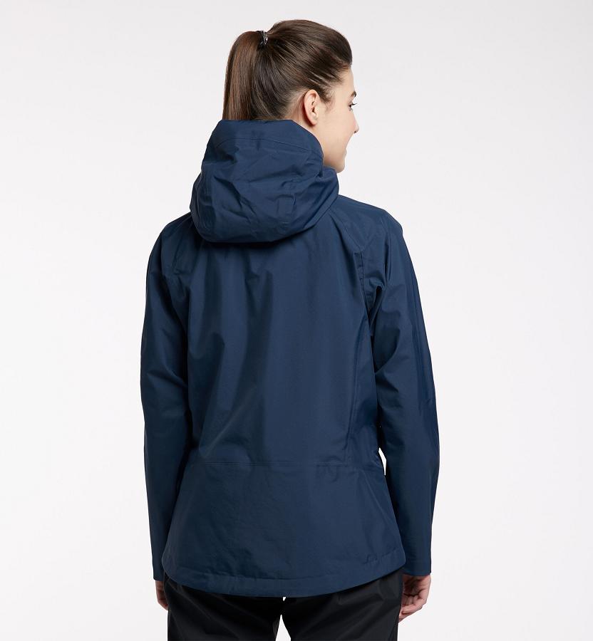 Haglöfs Womens Astral GTX Jacket Dark Blue New Zealand 53081HLAC